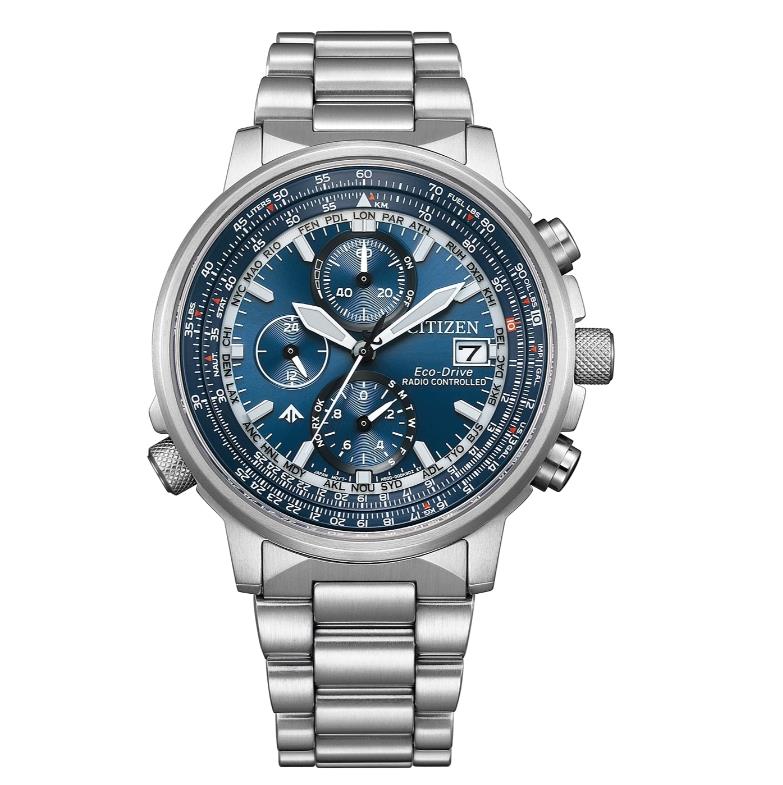 Pilotenuhr I Promaster Sky I AT8300-58L I blau