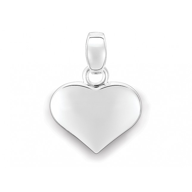 Anhänger Herz I 925 Silber I gravurfähig