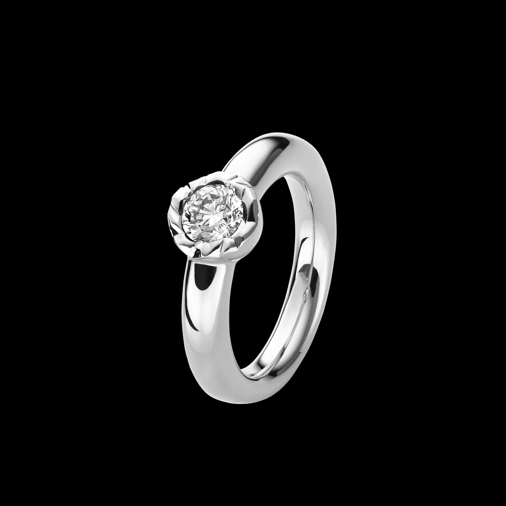 Alpenring I 950 I 0.40ct I Solitärvariante