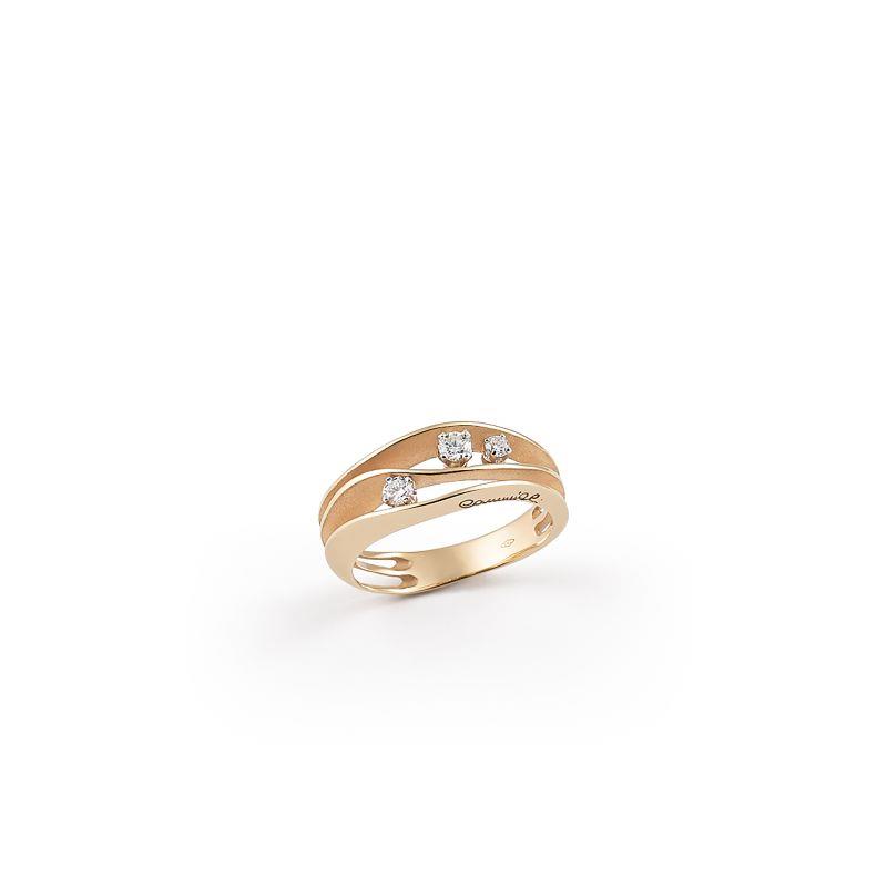 Brillantring I Dune I 750 Apricot Gold I 0.19ct.