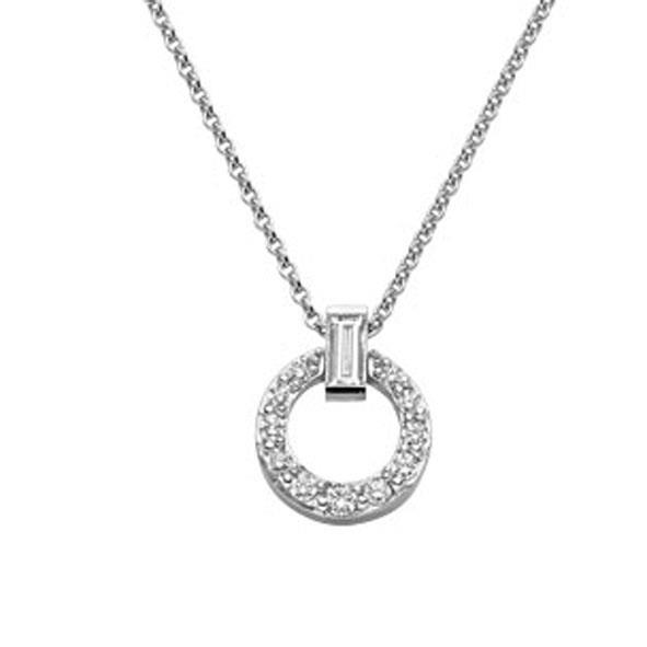 Halskette mit Brillantanhänger I 750 I Panta rhei®