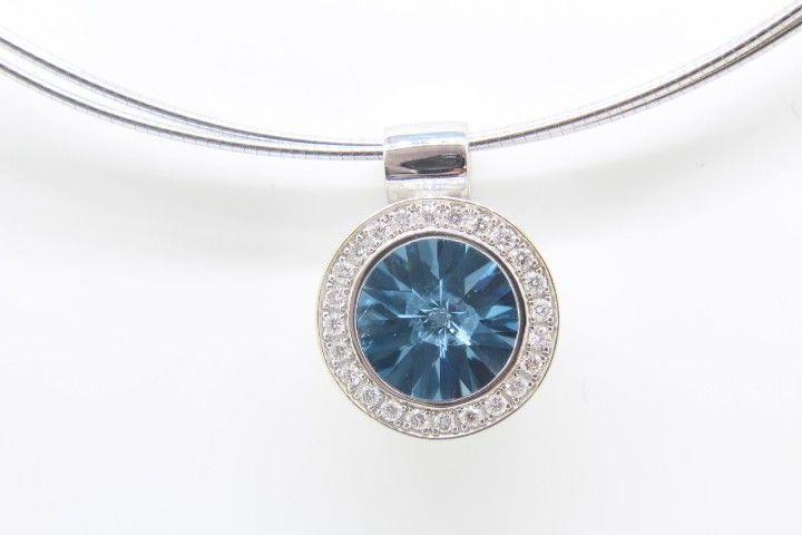 "Spirit Sun" Anhänger mit Topas