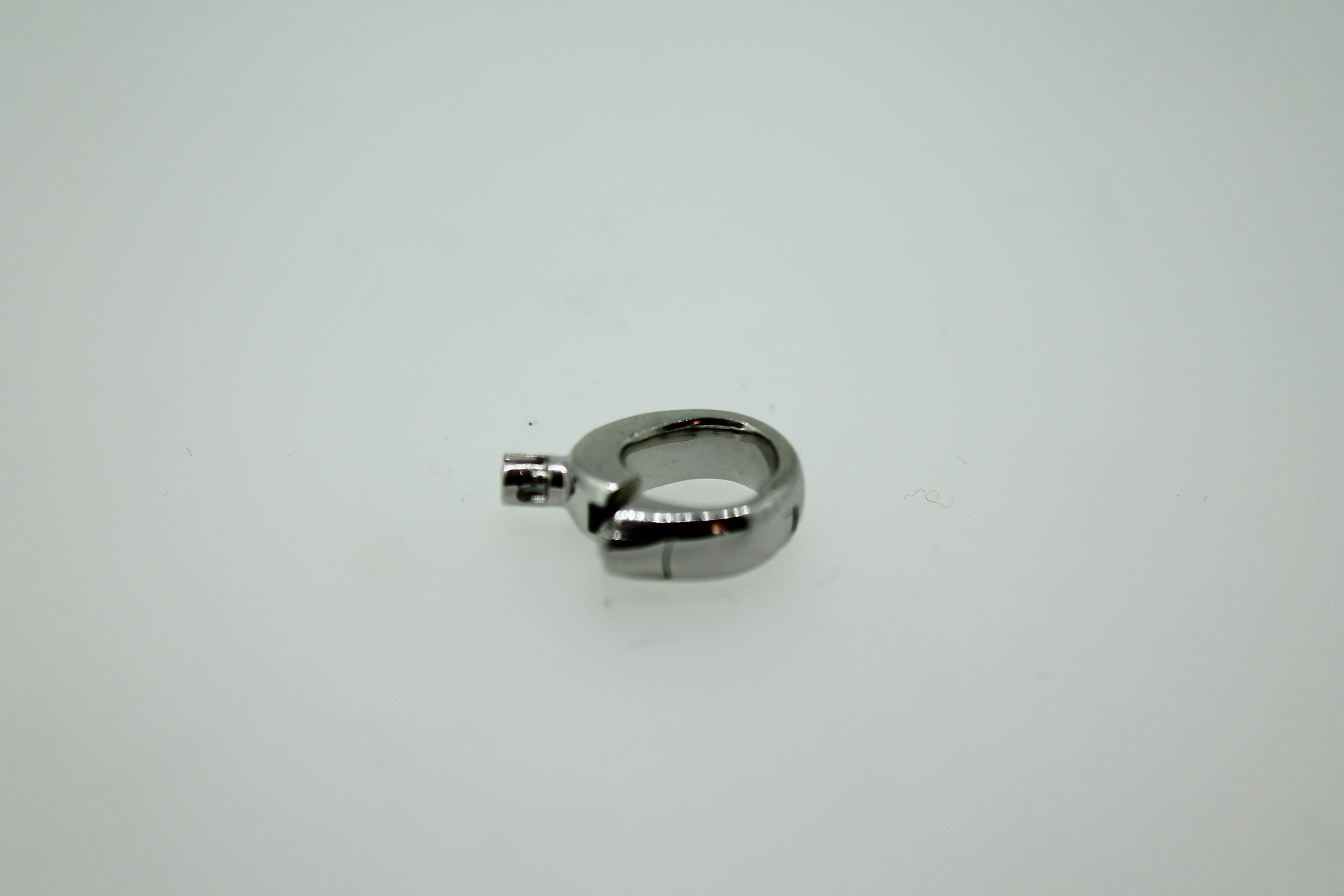 Anhängeröse Weißgold 750