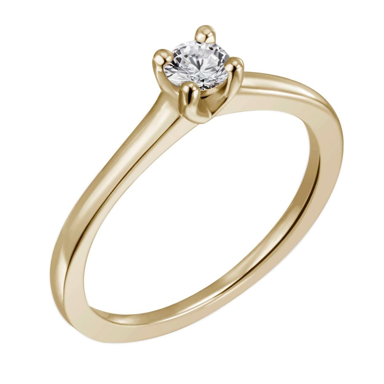 Antragsring mit Brillant 585 Gold