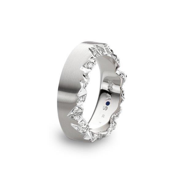 Brillantring I Alpenring I 950 Platin