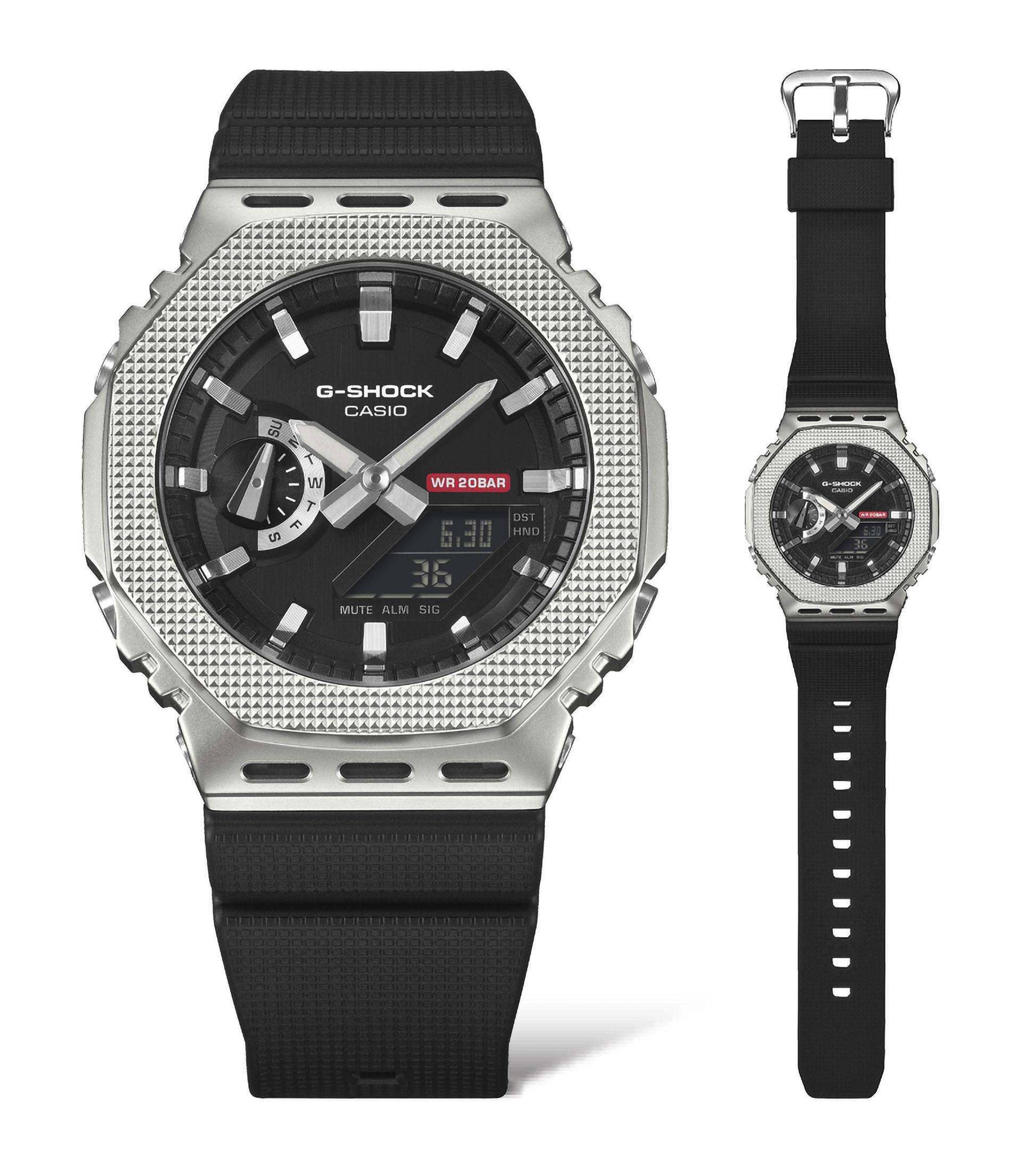 G-Shock I GM-2100M-1AER I schwarz-stahl