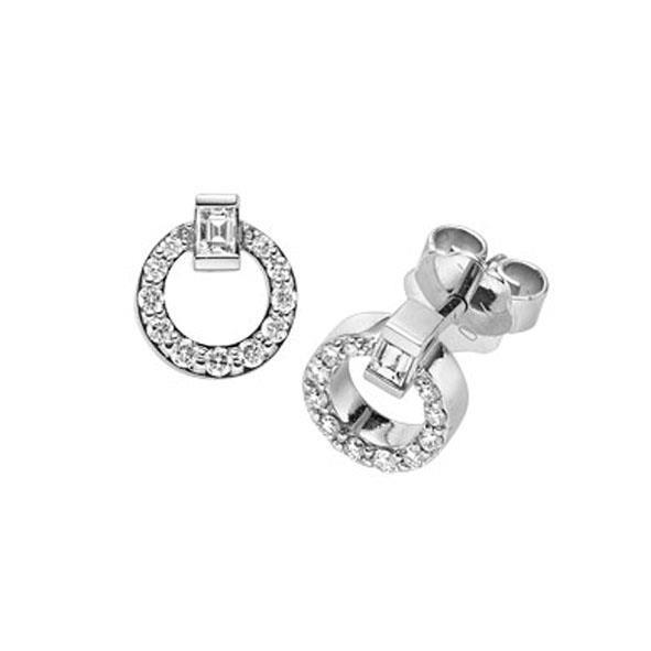 Brillantohrstecker I Weißgold 750 I Panta rhei®