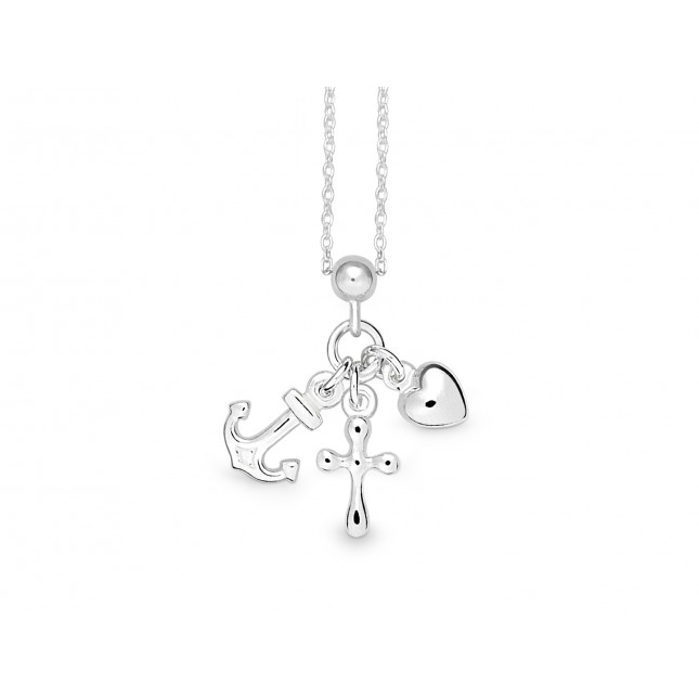 Halskette I Glaube Liebe Hoffnung I 925