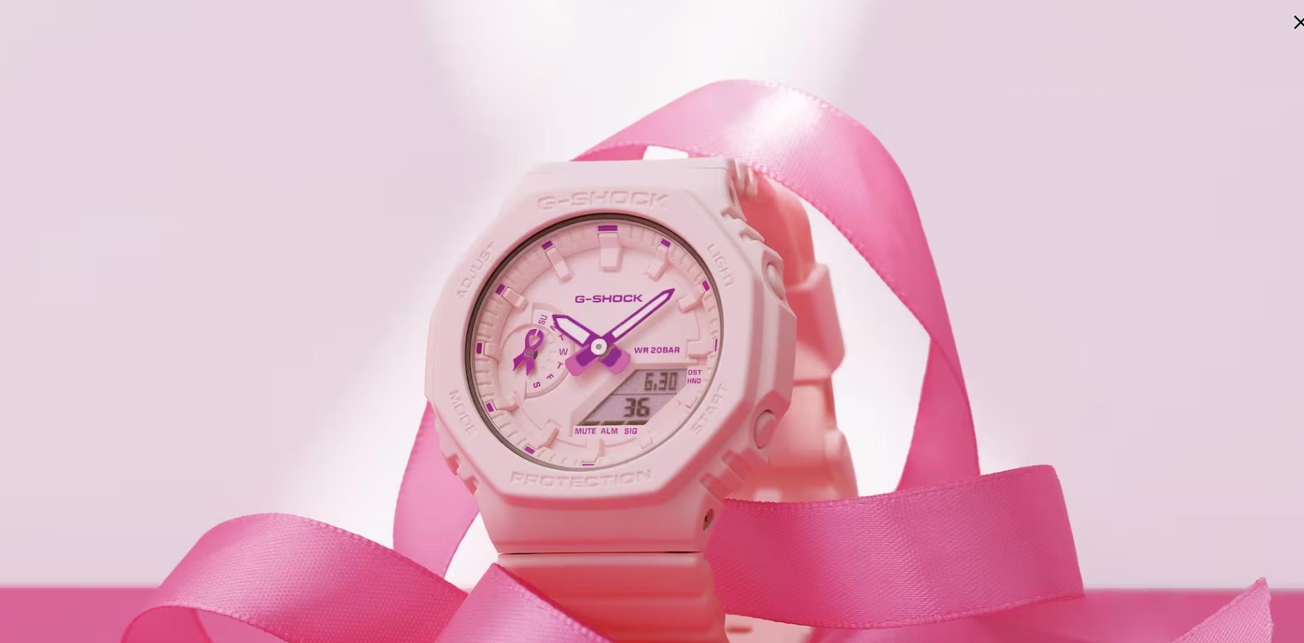 G-Shock „Pink Ribbon“ Odyssea GMA-S2100PR-4AER