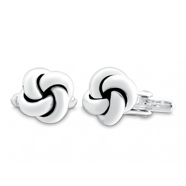 Manschettenknöpfe I 925 Silber I Knoten