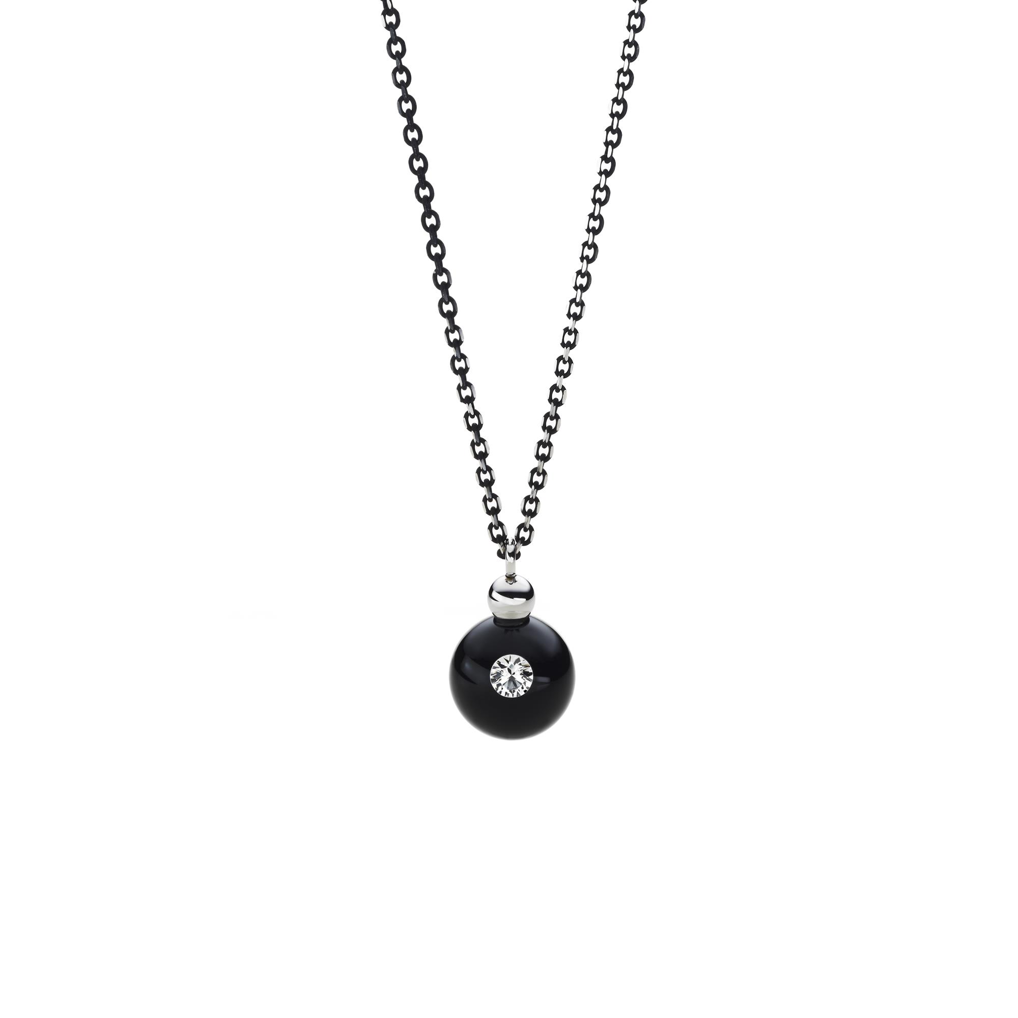 Halsschmuck I Glasklar I 0.15ct I Edelstahl