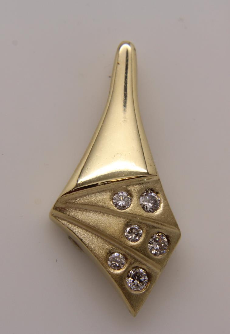 Brillantanhänger 585 Gold