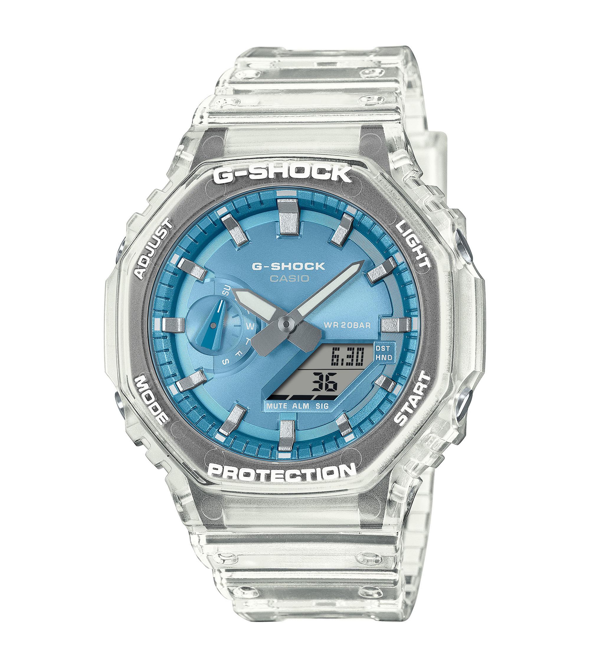 G-Shock I transparent-blau I GA-2100BM-7A2ER