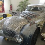Adler Super Trumpf Baujahr 1937: Zylinder:4 60PS; 2000ccm; 160km/h - Stückzahl:3 Ist 1937/38 bei den 24h von Le mans angetreten. Autosammlung Dr.Steim - Adler Super Trumpf 1937