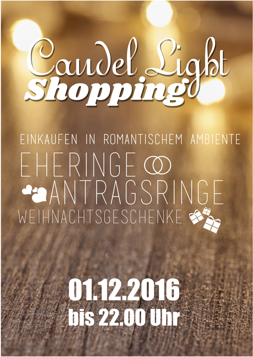 Candle Light Shopping in Kamen - Wir sind dabei! Am 1.12.2016 - Candle Light Shopping in Kamen - Wir sind dabei!