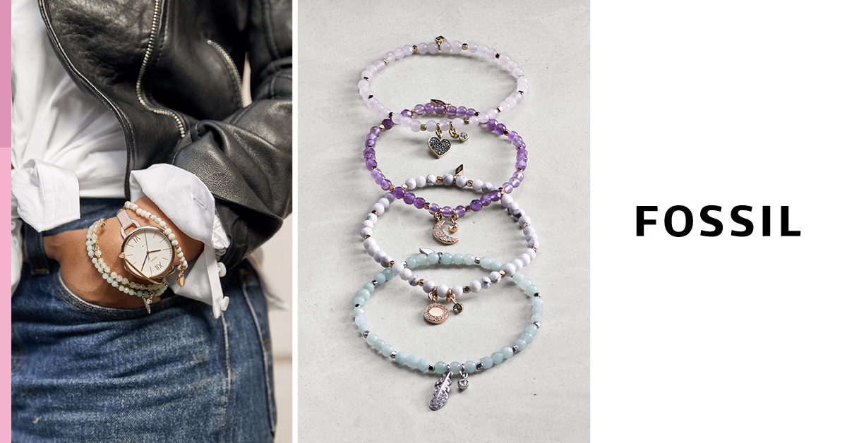 Die neue Frühjahrskollektion von Fossil Schmuck Neuer schmuck der Kultmarke aus den USA